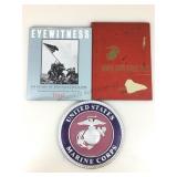 USMC wall plaque 9.5x9.5, Parris Island Recruit