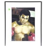 Muhammad Ali framed picture