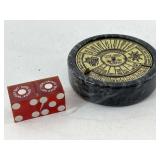 Sahara Las Vegas marked dice and 1992-2031 40yr