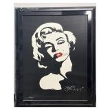 Neil Loab 2009 Marilyn Giclee On Canvas.