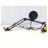 Microphone Boom Arm stand, gold color & black 30