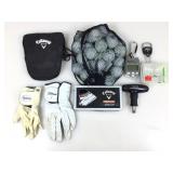 Golfing accessories, balls, tees, gloves & more
