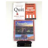 2 Annie Duke Books & Treasures Of Nevada Coffee