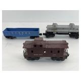 Lionel Lines trains, 6017, 6112 & Sunoco tanker