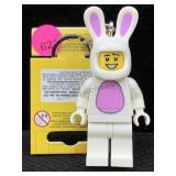 Lego Keychain Light Of Rabbit Suit Guy, Sz 3in