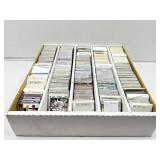 Mixed lot of sports cards