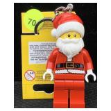 Lego Keychain Light Of Santa Claus, Sz 3in Tall