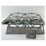 Metal train bridges 18 & 27 in