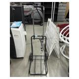 Portable folding utility cart