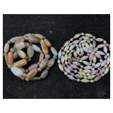 2 Semi-precious Stone Necklaces, Sz 48in Long