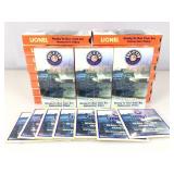 Sealed Lionel DVDs, train set instructions &