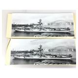 2- USS Bennington CVS-20 Photos Docked In Sydney