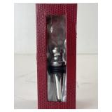 Polished Pink Quartz Crystal Wine Bottle Stopper