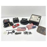 Lionel train parts, assorted