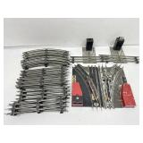 Train track, straight, curved, RH & LH remote