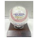 Autographed baseball