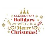 Pickup for this Auction Monday ONLY 12/22/25