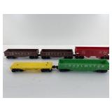 Lionel trains, UP 9020, CB& O 9140, CN 9013 & 2
