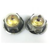 Antique Mova Glass Dome Desktop Barometer &