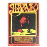 Original 1968 Psychedelic Rock Postcard Family