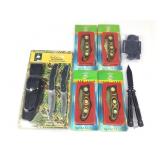 NIB Bill Dance Deer Hunter Combo Knife Set & More