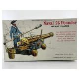 NOS Palmer plastics model kit, Naval 24 Pounder