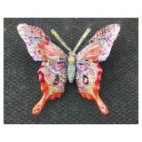 Signed Jay Strongwater Enameled Metal Bejeweled