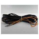 Pair Long 1/4 in TRS Audio Cables
