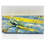Aurora Curtis Hawk P-6E 1/4in Scale Model Kit.