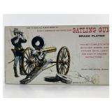 NOS Palmer plastics model kit, Gatling Gun brass