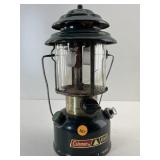 Coleman CL2 lantern 12 in tall, glass cracked