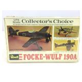 NOS Sealed Revell Focke-Wolf 190A model kit, 1:72