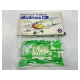 NOS pocket pak bi-planes model kit, Albatross