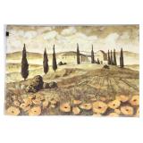 Tuscan Landscape High Quality Lithograph Prints.
