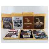 Lionel train catalogs, 1980s, asstd