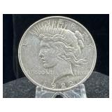 1922 D Silver Peace Dollar