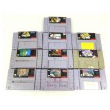 Orig. genuine SNES Games - All Tested working
