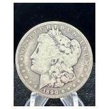 1890 O Silver Morgan Dollar