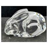Tiffany & Co. Crystal Rabbit Made In Belgium w/