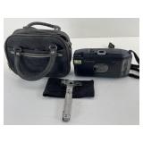 Polaroid camera, captiva SLR auto focusing case &
