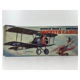 NOS Aurora model kit, WWI British Sopwith Camel,