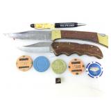 2 Large Folding Knives, Las Vegas Collectible