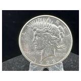 1923 S Silver Peace Dollar
