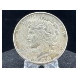 1923 S Silver Peace Dollar