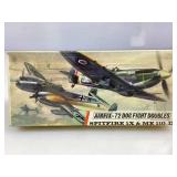 NOS Airfix - 72 Spitfire 1X & ME 110.D model kit,