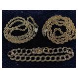 1/20-12k, 1/20-14k Gold-filled Jewelry, Tw 40.7g,