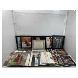 Sports Ephemera Lot. Many Signed Pictures. Body