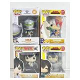 4 Funko POP! Vinyl Figures