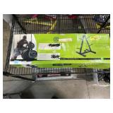 Gold Gum Barbell Storage racket