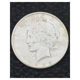 1925 S Silver Peace Dollar